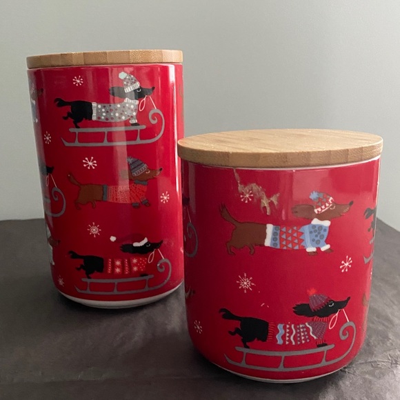 Other - SAUSAGE DOG/ DACHSHUND CANNISTERS